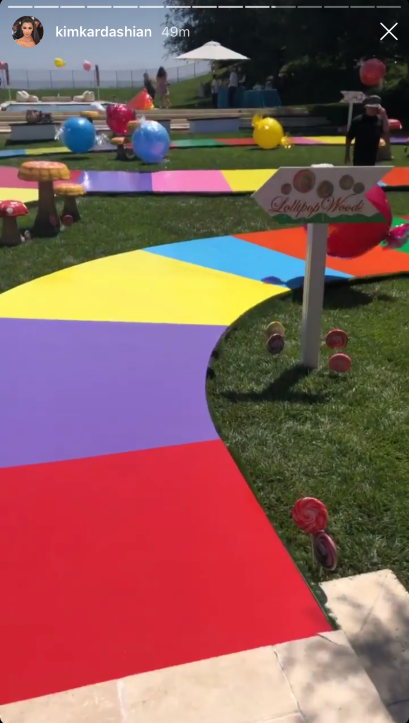 Life Sized Candyland Board