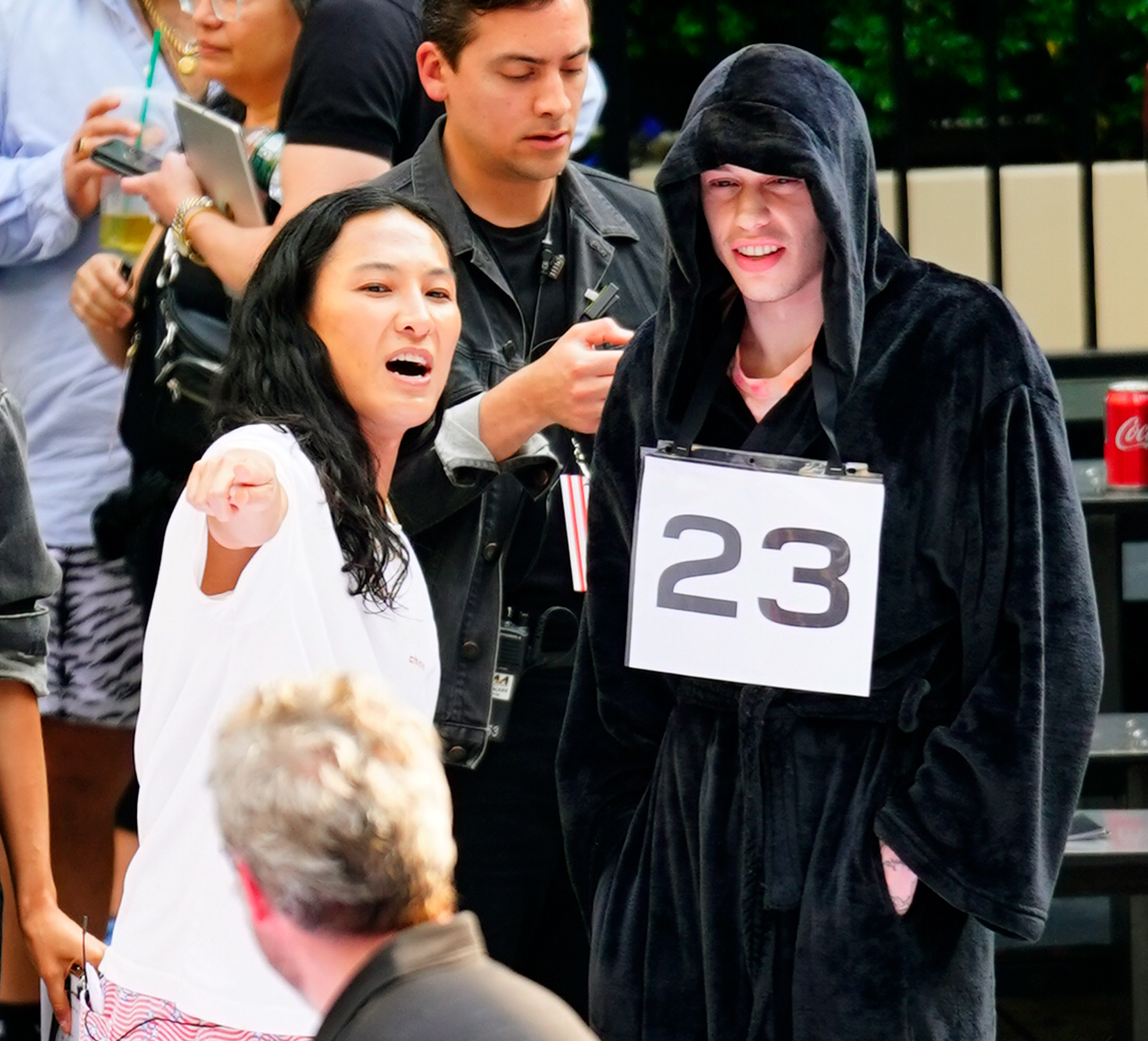 pete davidson alexander wang model