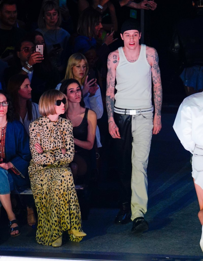 pete davidson alexander wang model