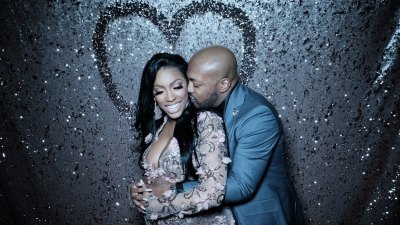 Dennis McKinley Holding Porsha Williams