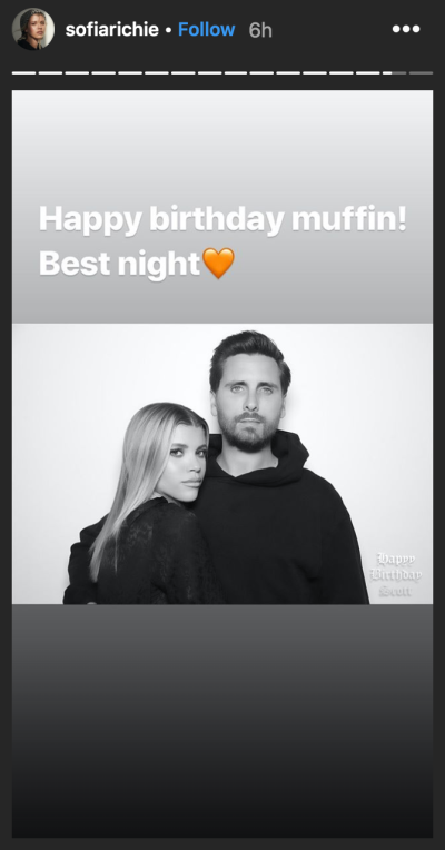 sofia-richie-muffin-scott-disick-instagram