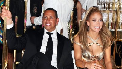 Alex Rodriguez Jennifer Lopez 50th Birthday Star Island Miami