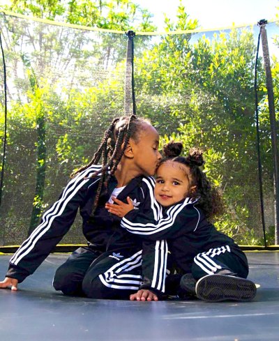 Dream Kardashian King Cairo Hug Wear Adidas Sweats