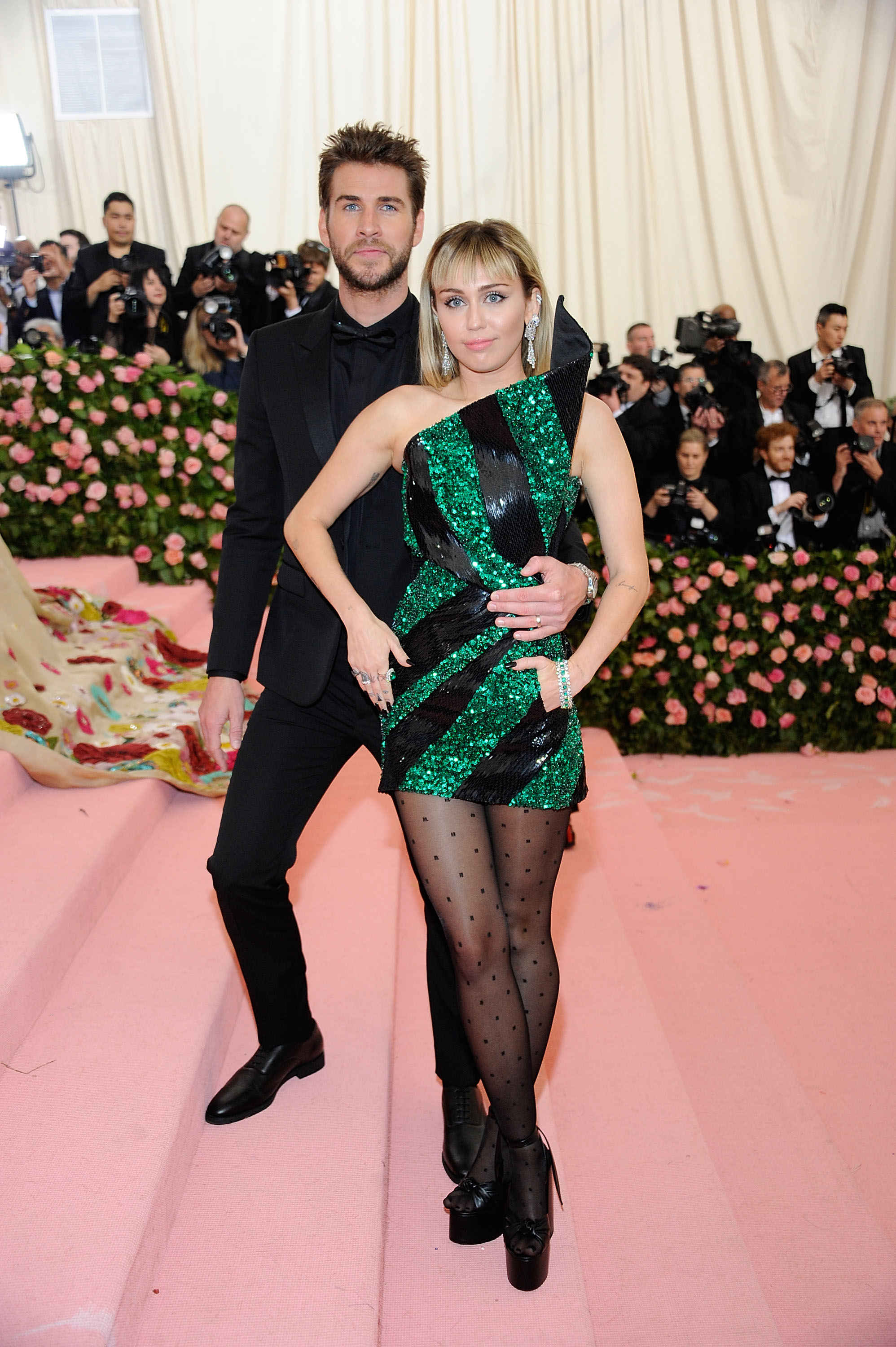 Miley Cyrus and Liam Hemsworth Met Gala 2019 Red Carpet