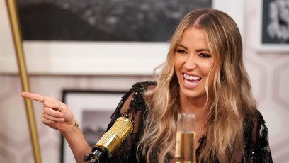 Kaitlyn Bristowe Laughing on LadyGang Twerking in Pink Bathing Suit