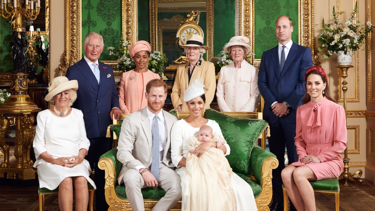Prince Harry Meghan Markle baby Archie Kate Middleton Prince William Doria Ragland Prince Charles Camila Archie christening