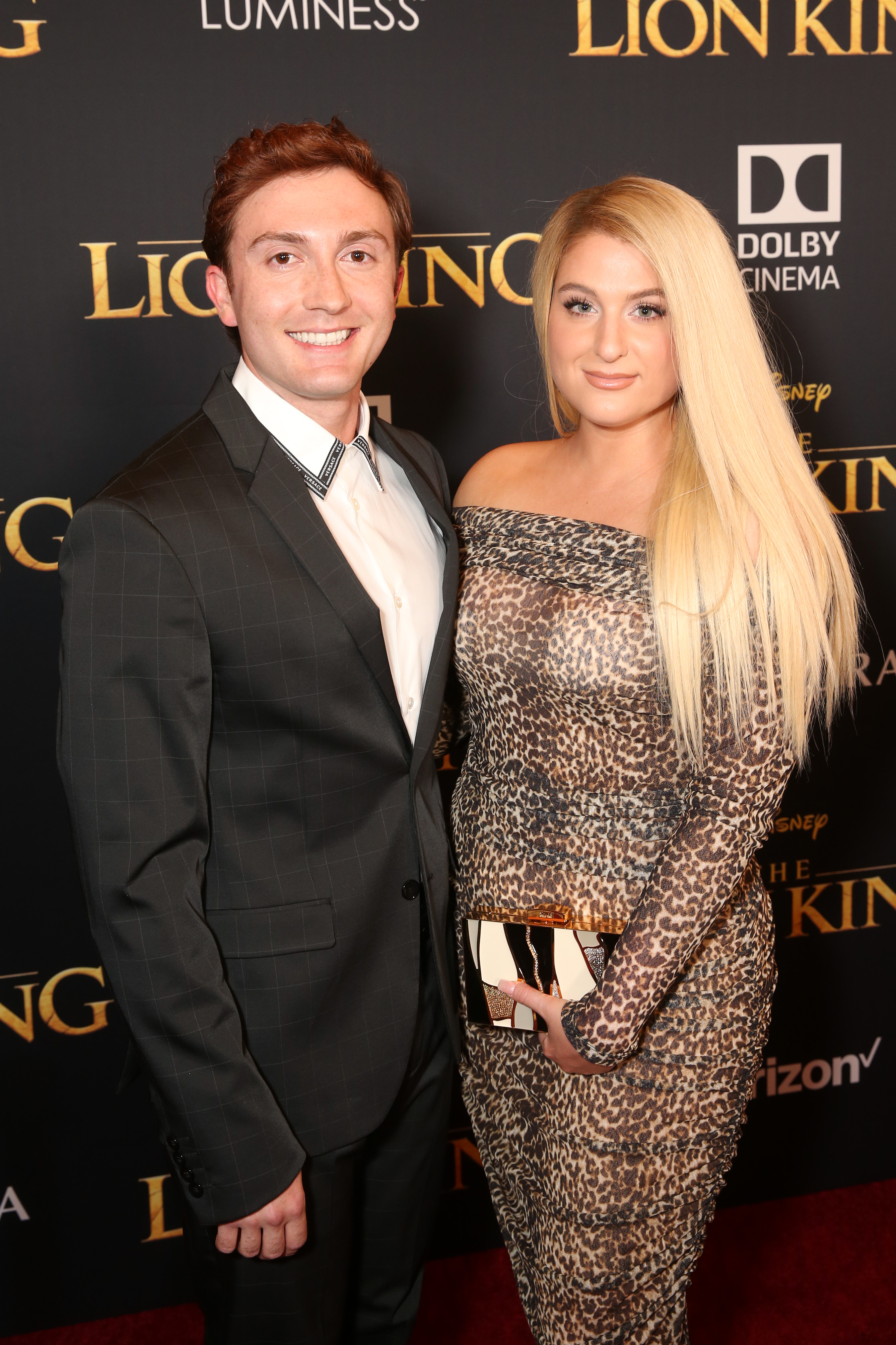 Daryl Sabara and Meghan Trainor Lion King Premiere