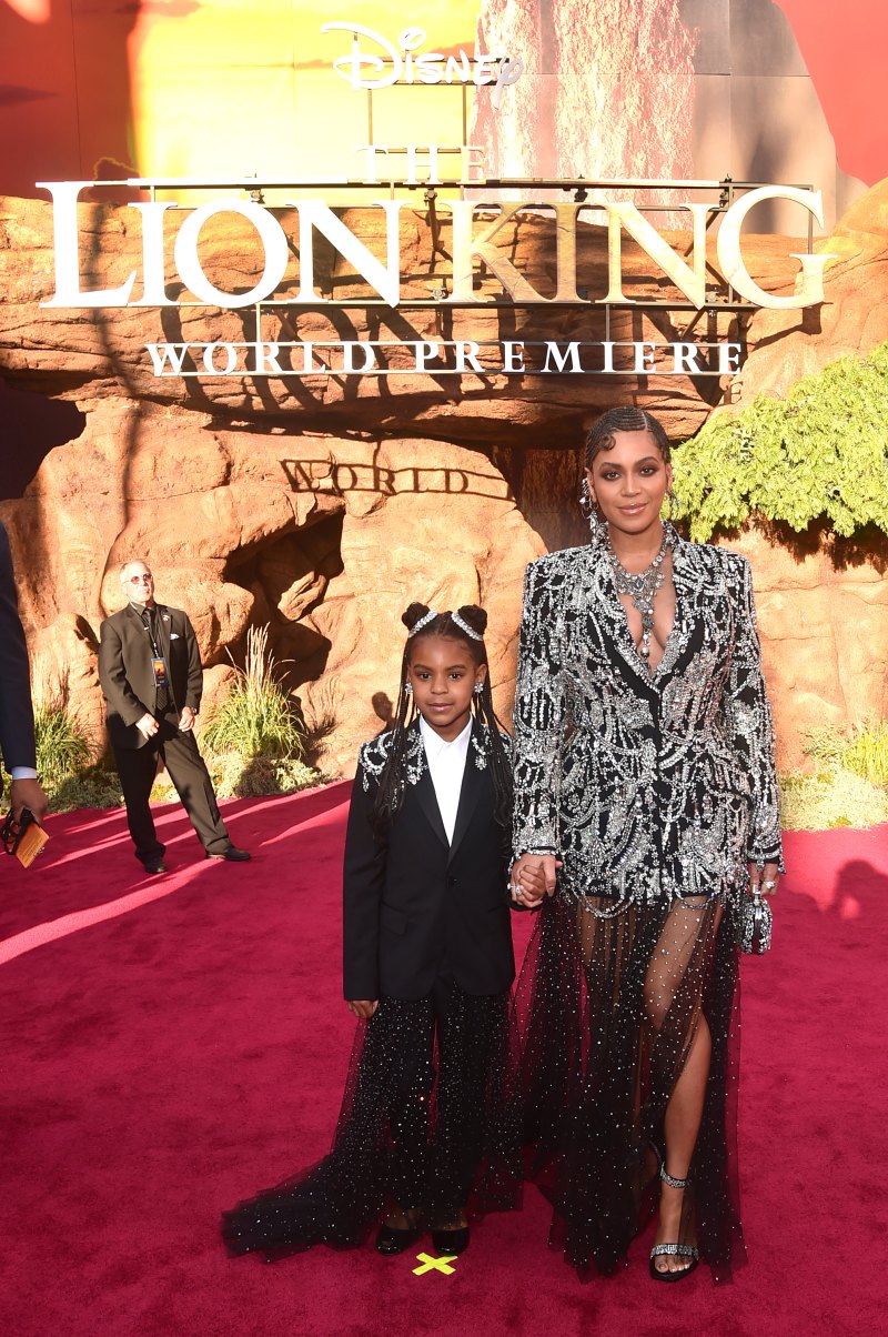 Beyonce and Blue Ivy Carter Lion King Premiere