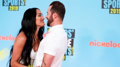 Nikki Bella and Artem Chigvintsev Kids Choice Awards