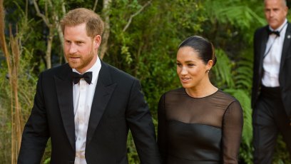 Meghan Markle Prince Harry Lion King Premiere Pharrell Conversation