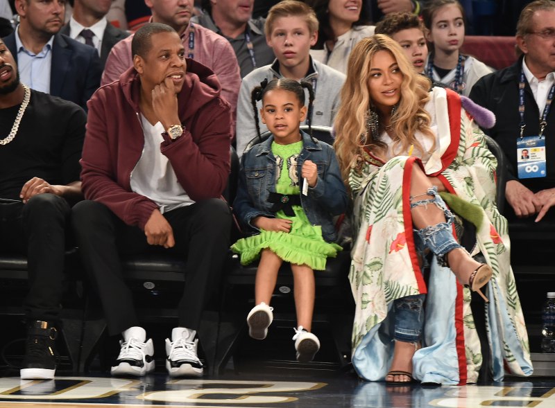 Beyonce and Jay Z With Blue Ivy
