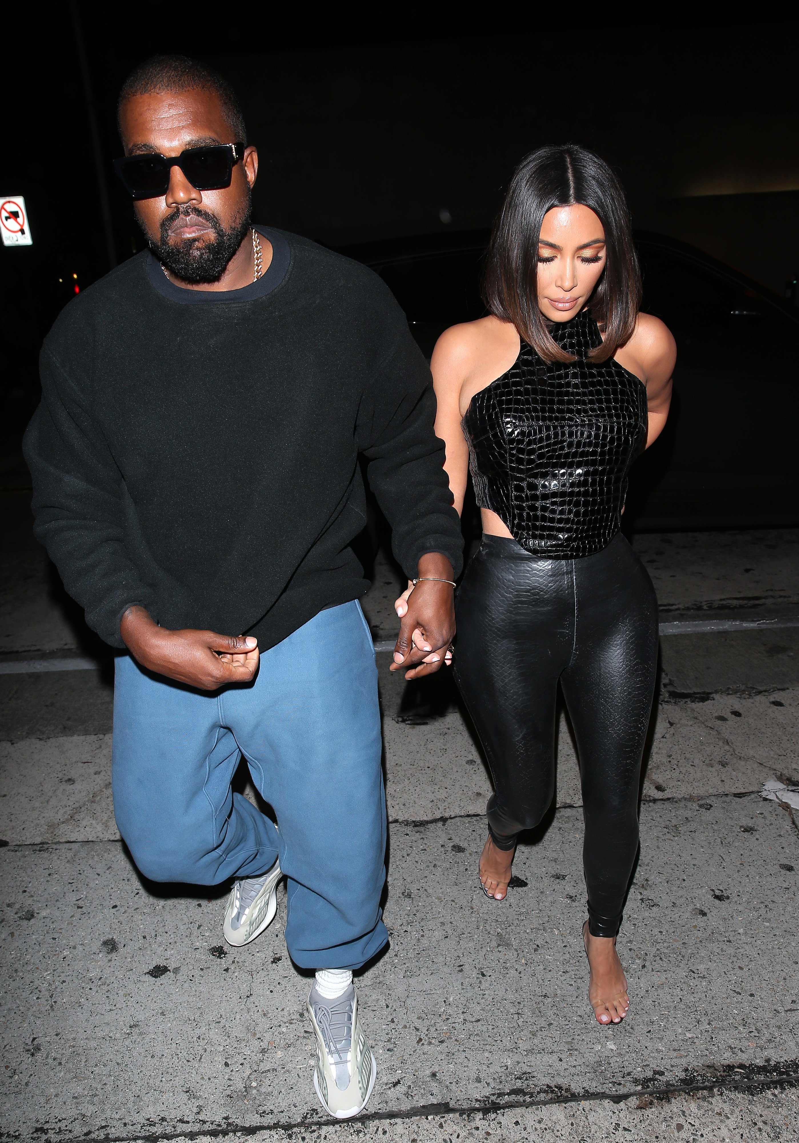 Kim Kardashian and Kanye West