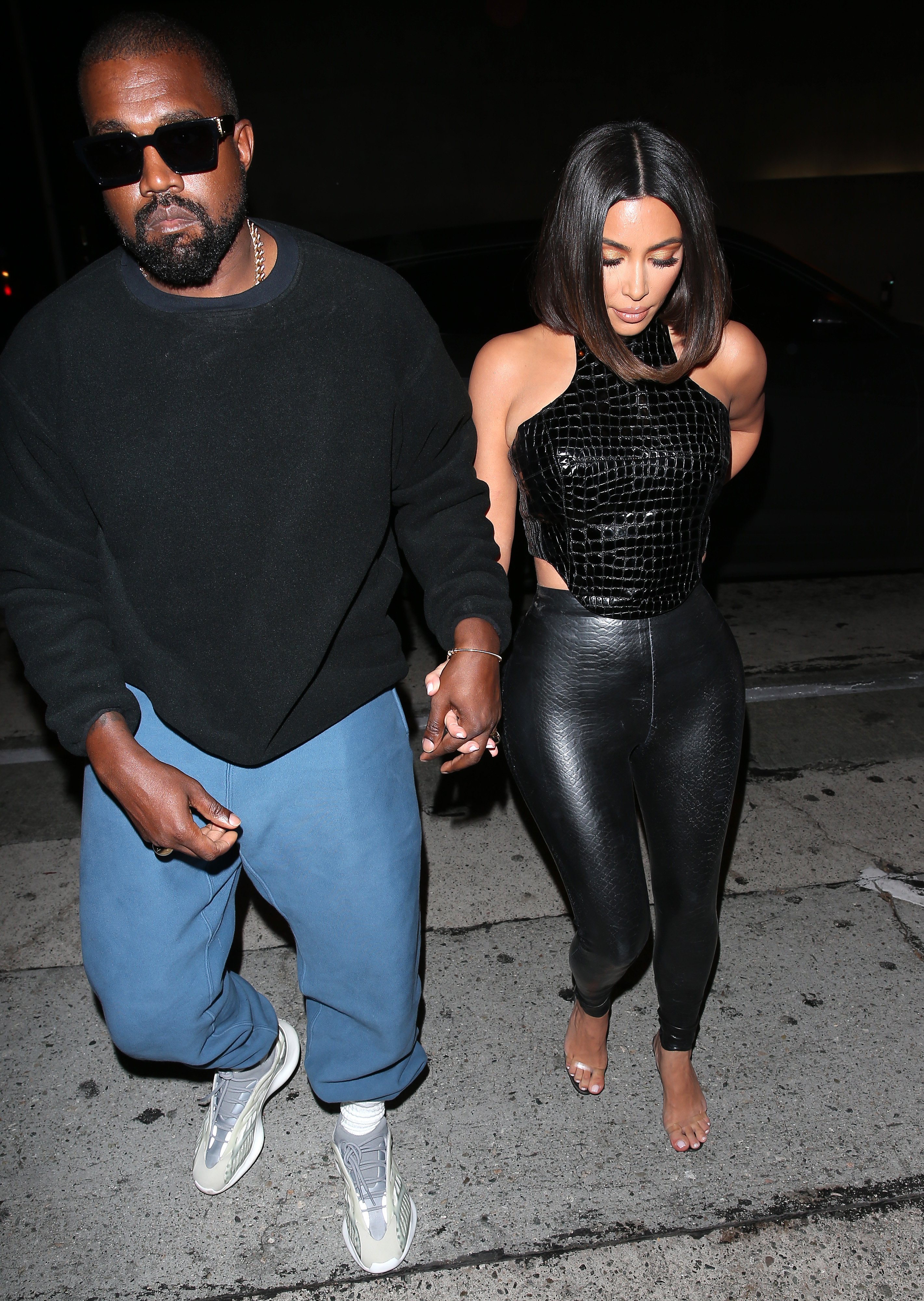 Kim Kardashian and Kanye West