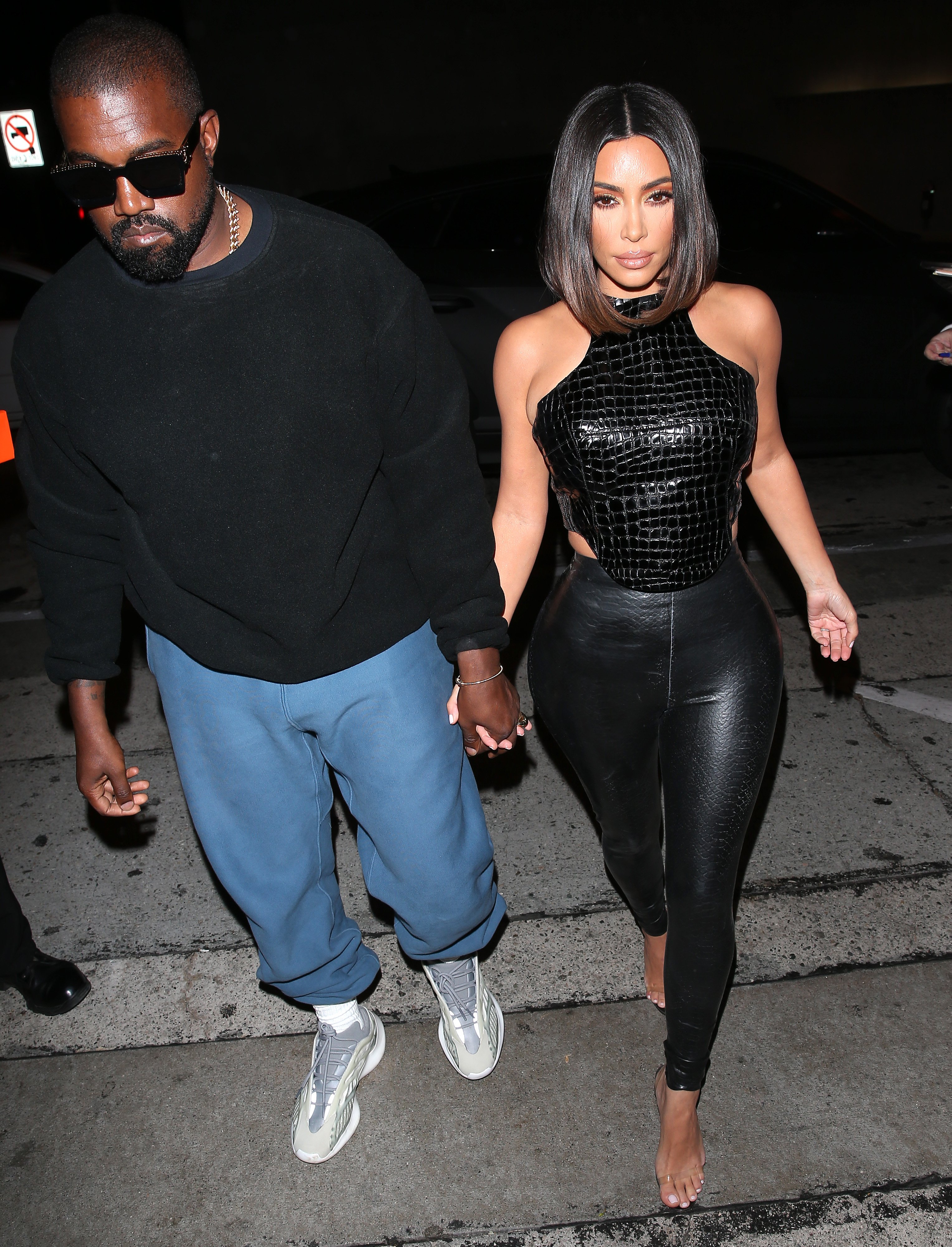 Kim Kardashian and Kanye West