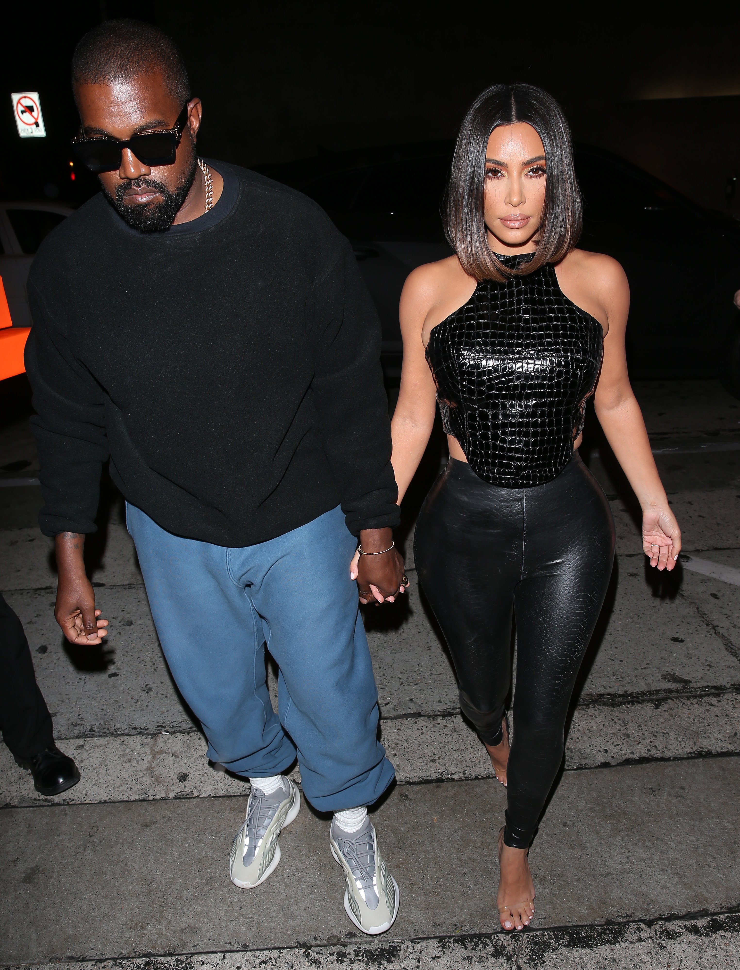 Kim Kardashian and Kanye West