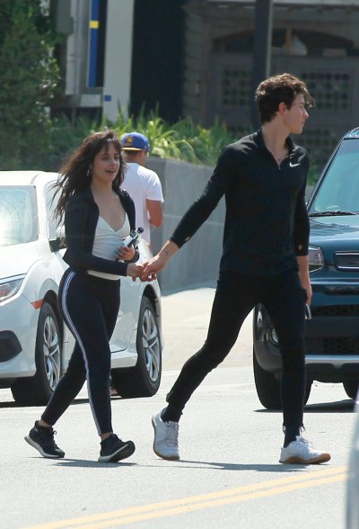 Shawn Mendes Holding on to Camila Cabello in West Hollywood