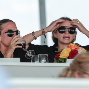 Mary-Kate and Ashley Olsen