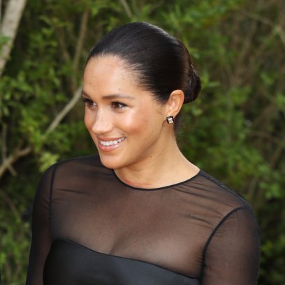 Meghan Markle at the London Premiere of 'The Lion King'