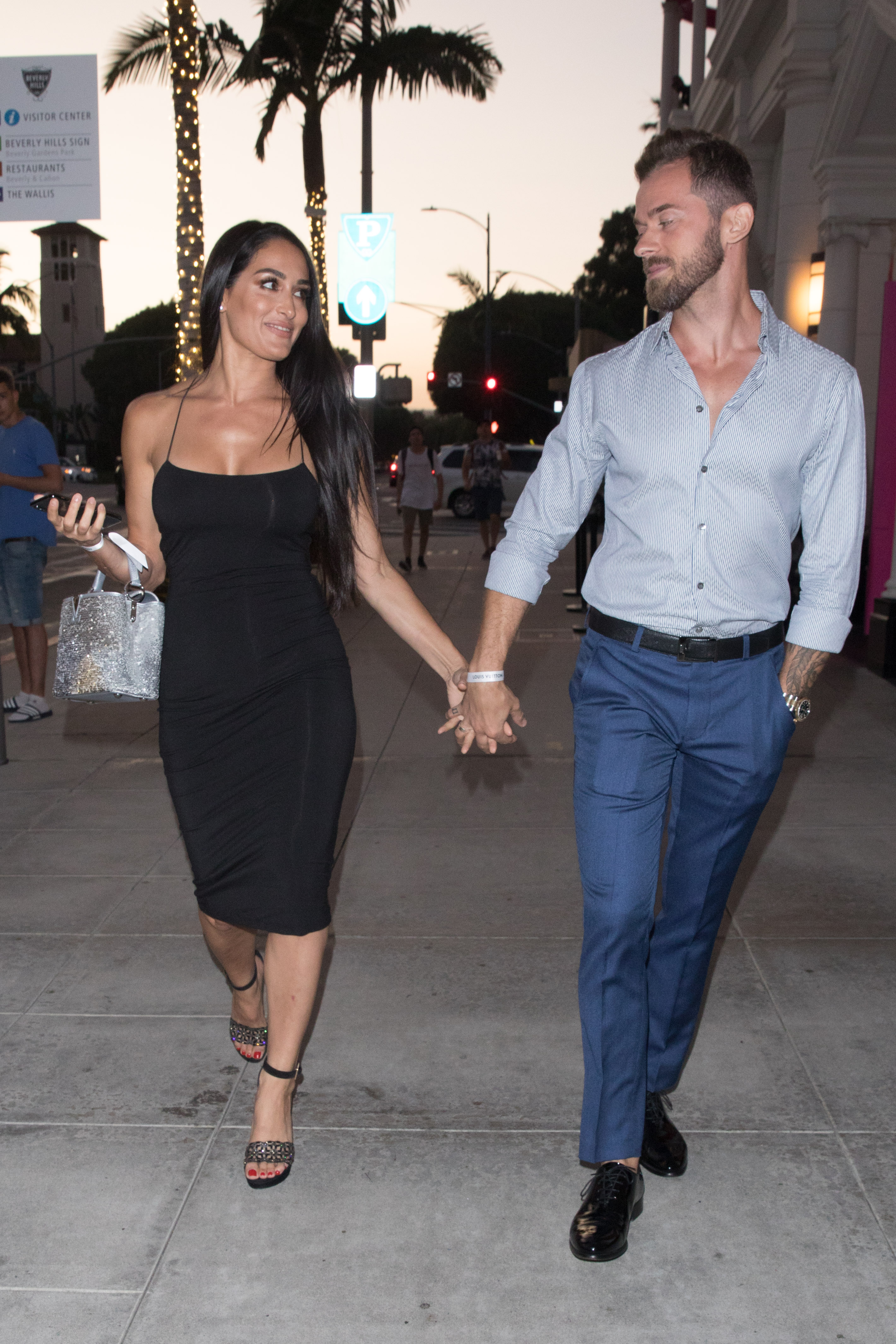 Nikki Bella and Artem Chigvintsev