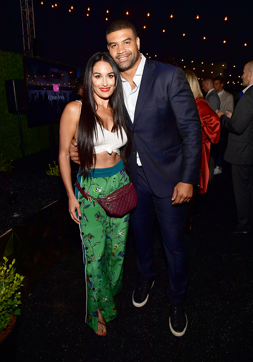 Nikki Bella Flaunts Abs