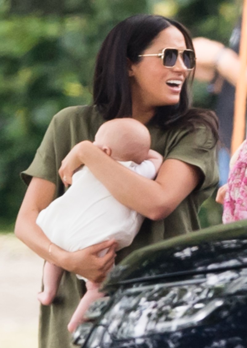 Prince-Louis-Duchess-Meghan-funny-face-polo-game-archie