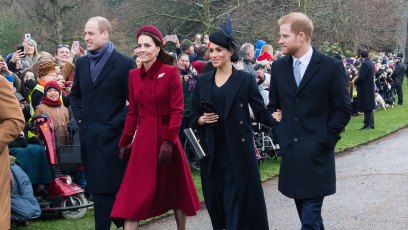 Royal Family Walking