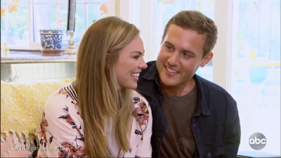 Bachelorette Hannah Brown and Peter Hometown