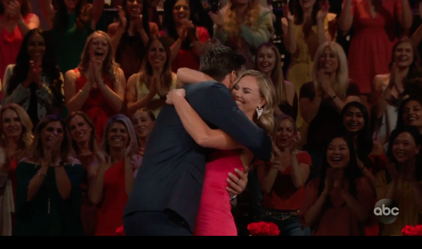 Hannah Brown and Tyler Hugging