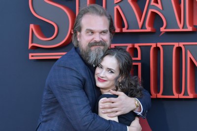 Winona Ryder and David Harbour