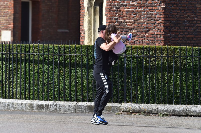 Channing Tatum and Everly Tatum