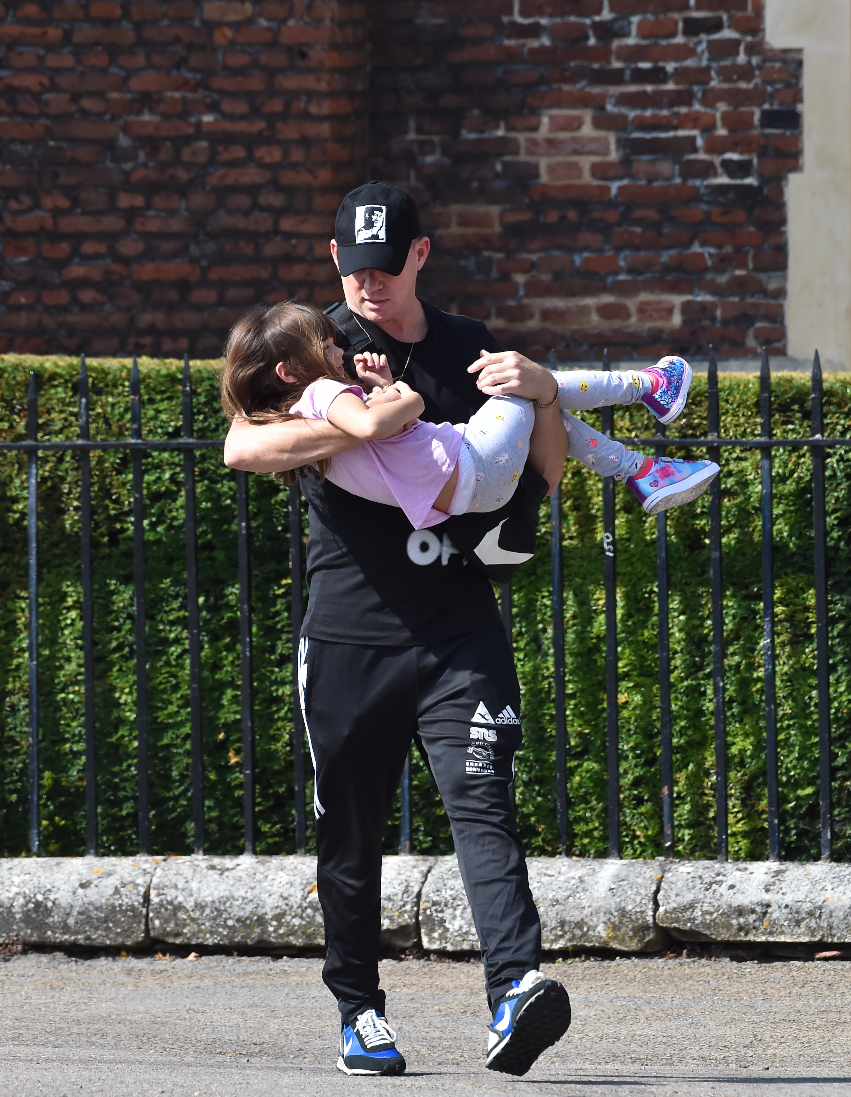 Channing Tatum and Everly Tatum