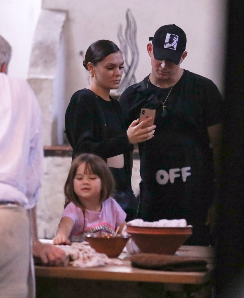Channing Tatum, Everly Tatum and Jessie J