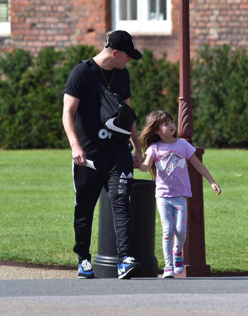 Channing Tatum and Everly Tatum