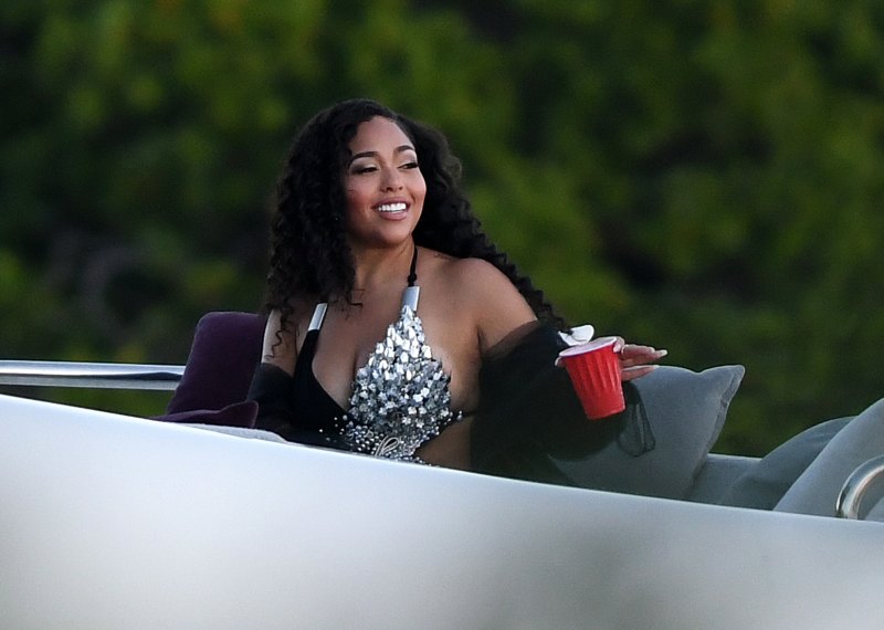 Jordyn Woods in Lingerie