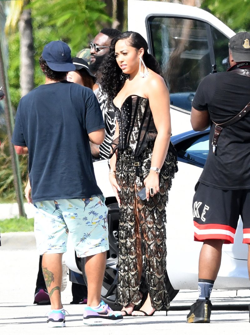 Jordyn Woods in a Dress