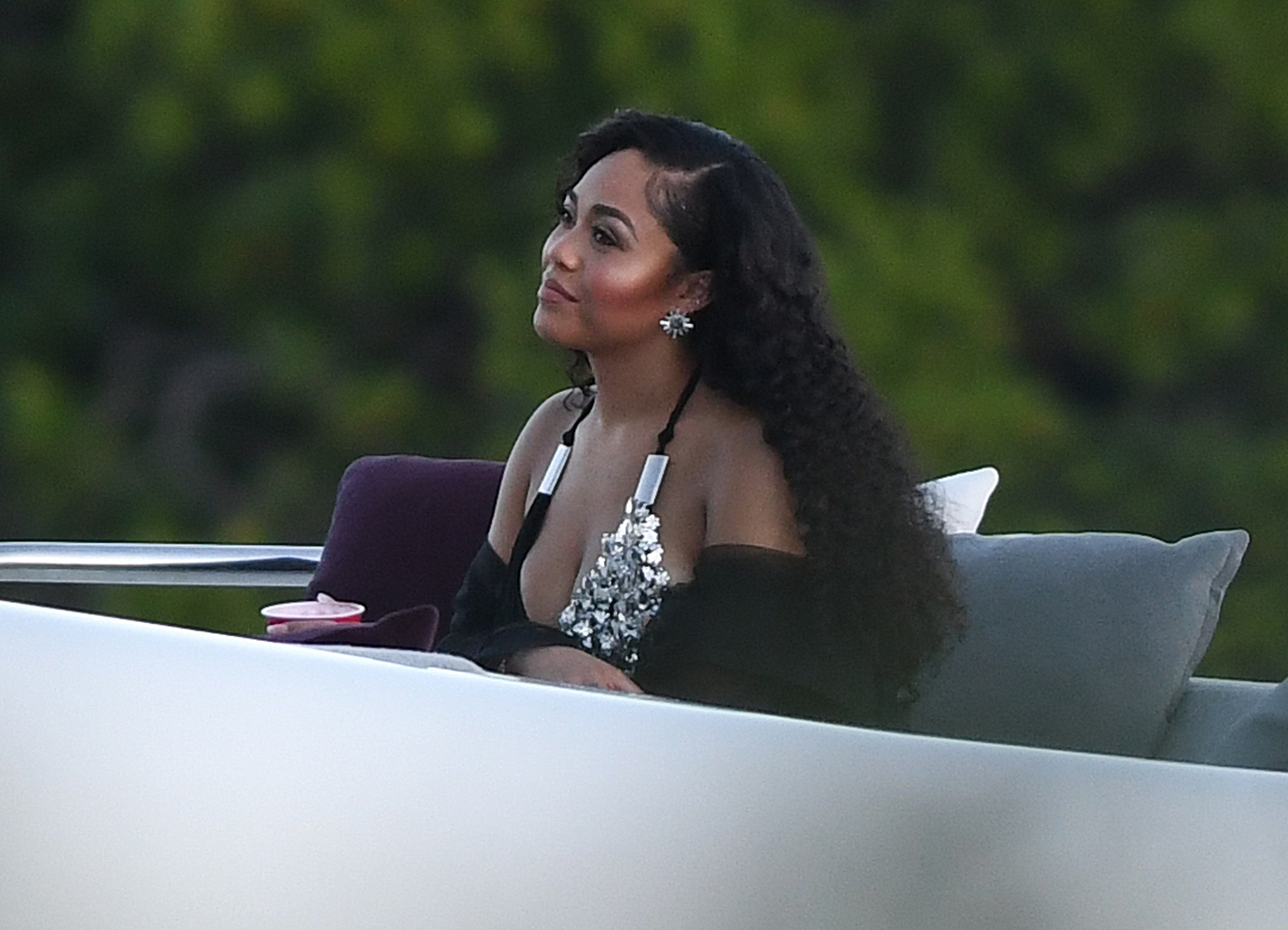 Jordyn Woods in Lingerie