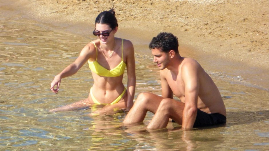 Kendall Jenner and Fai Khadra on the Beach