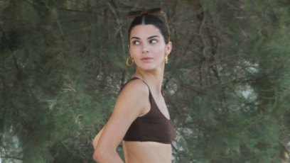 Kendall Jenner on a Boat in Mykonos, Greece