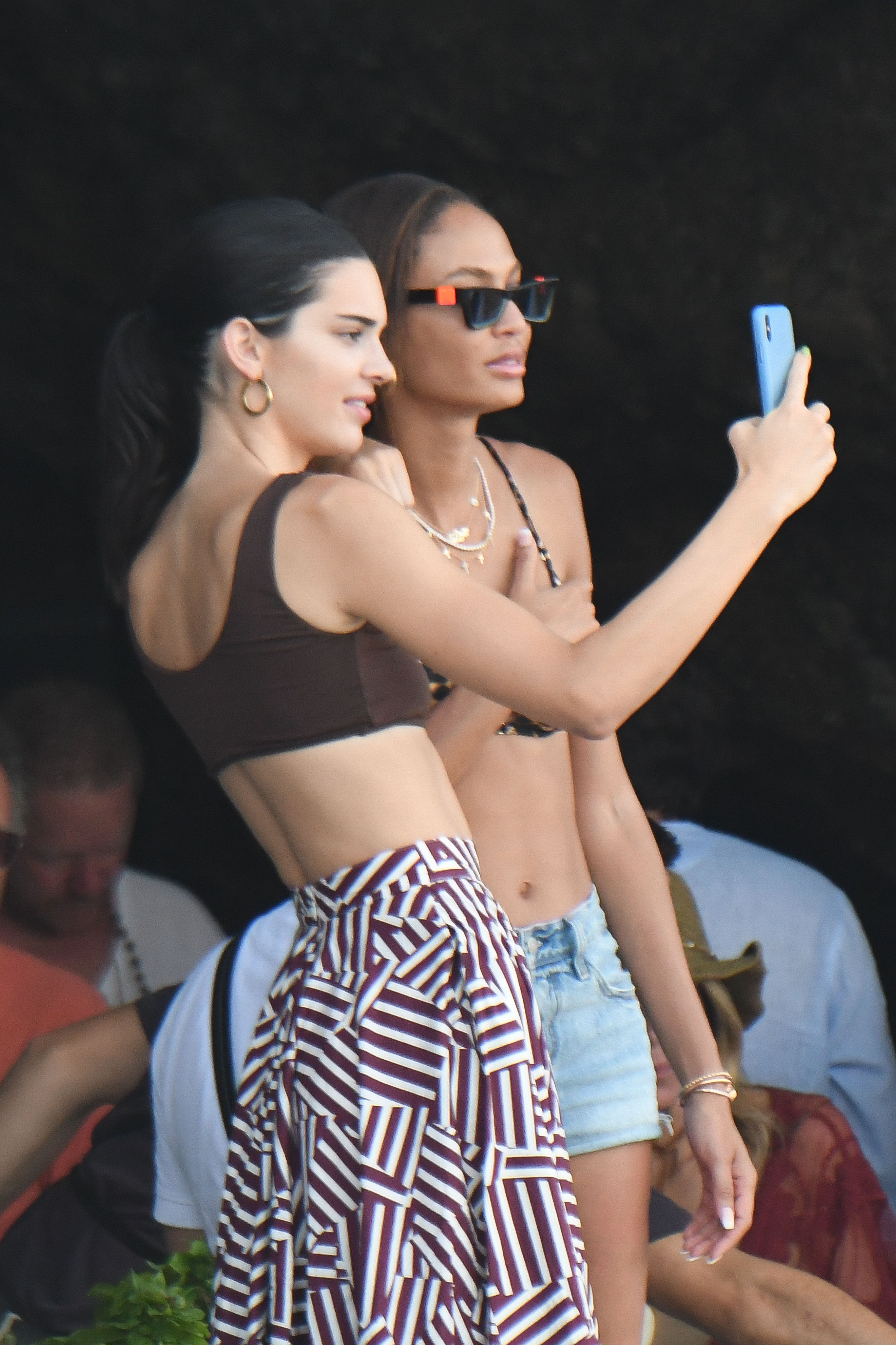 Kendall Jenner on a Boat in Mykonos, Greece