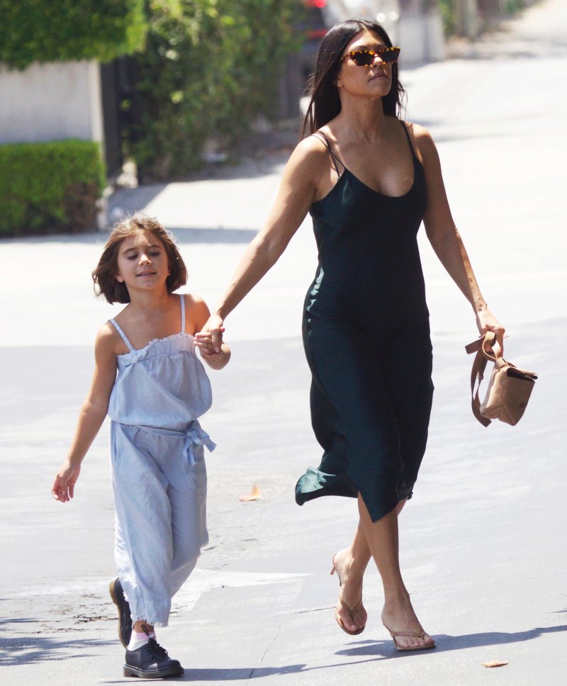 Kourtney Kardashian and Penelope Disick