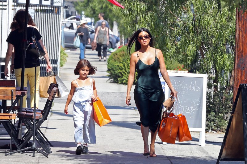 Kourtney Kardashian and Penelope Disick