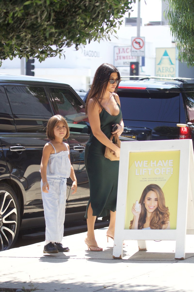 Kourtney Kardashian and Penelope Disick