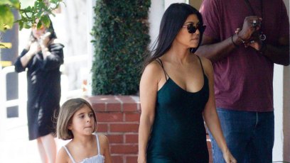Kourtney Kardashian and Penelope Disick