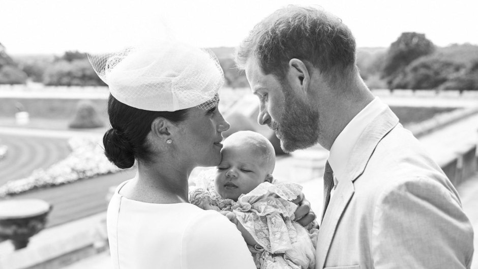 Meghan Markle and Prince Harry Holding Baby Archie