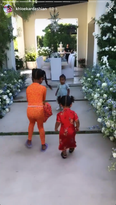 North West, True Thompson and Chicago West