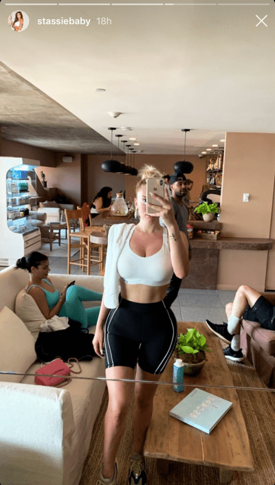 Anastasia Karanikolaou Taking a Mirror Selfie