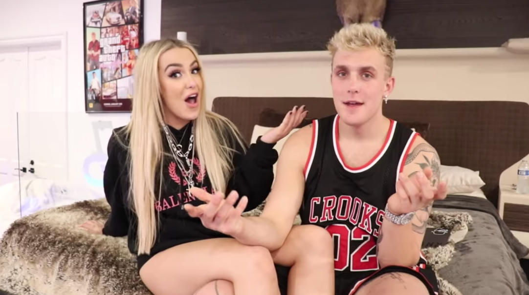 Tana Mongeau and Jake Paul