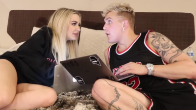 Tana Mongeau and Jake Paul