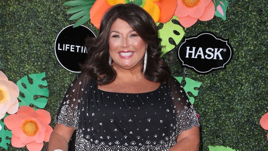 Abby Lee Miller Posing at the Lifetime Summer Luau