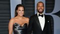 Ashley Graham and Justin Ervin Vanity Fair Oscars Afterparty